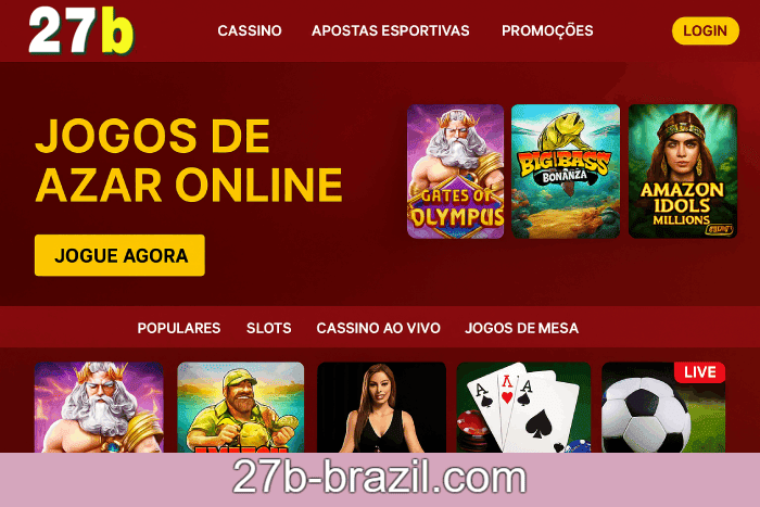 27B cassino confiável do Brasil