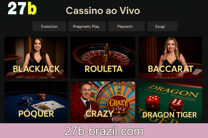 O 27B Live Casino lança promoções regularmente