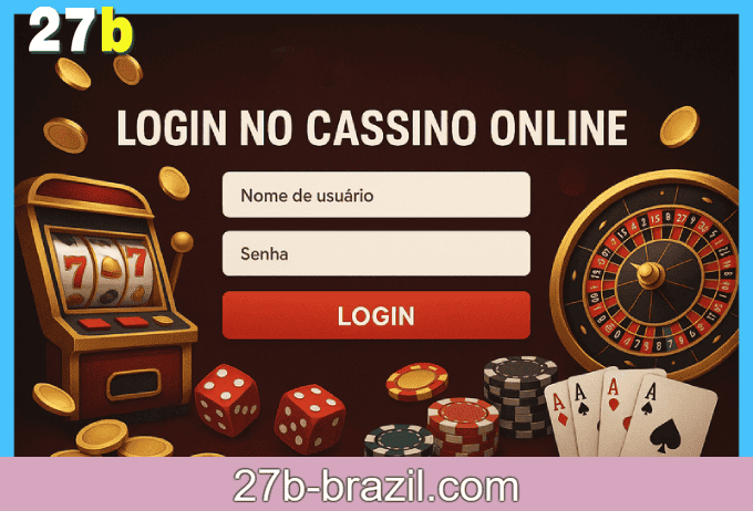 Acessar conta no Cassino 27B Brasil